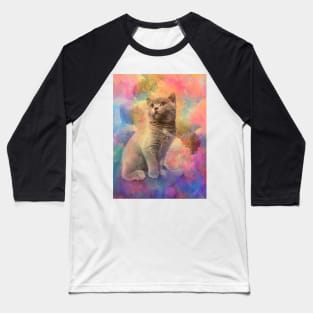 Majestic Cat Baseball T-Shirt